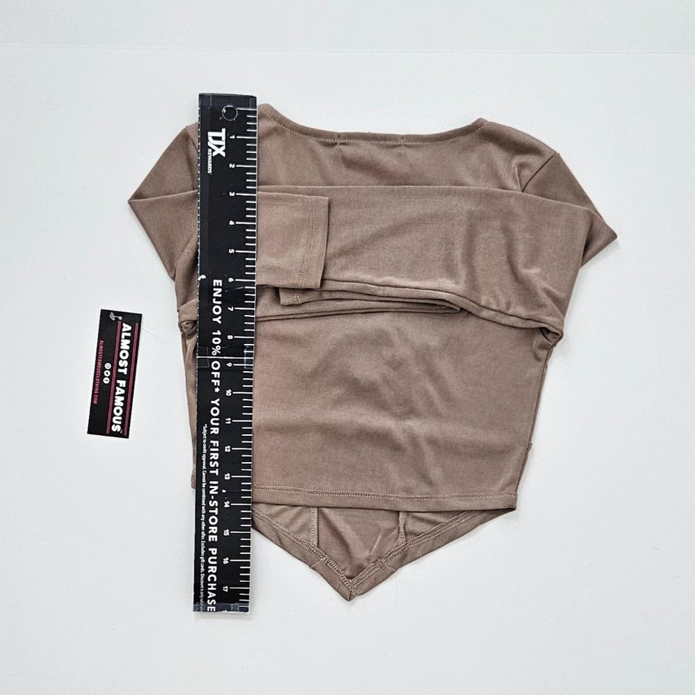 ALMOST FAMOUS Long Sleeve Top - Picture 6 of 8